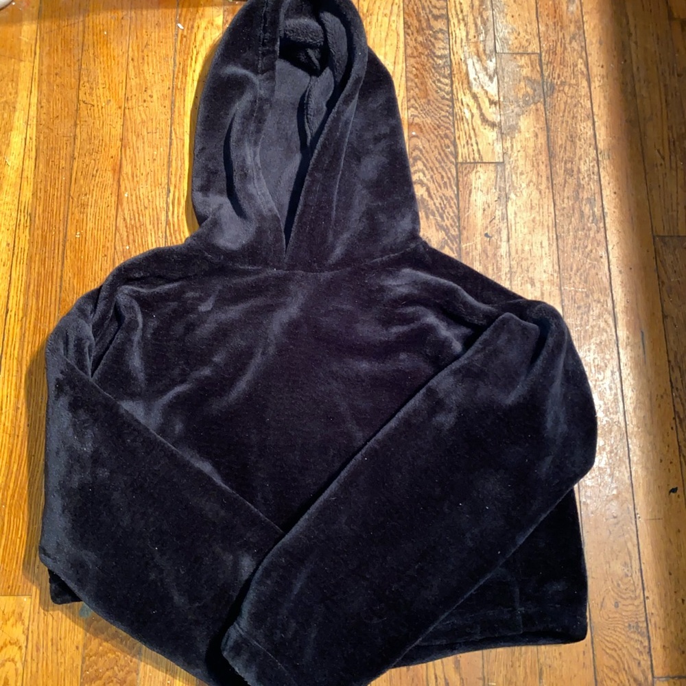 Cozy furry hoodie